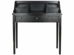 Bureau Noir 49 X 92 X 102.87 Cm - Thyra