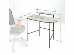 Table D'Etude Loub - Venprodin - Moka -DECO Ventes meuble bureau 21306817