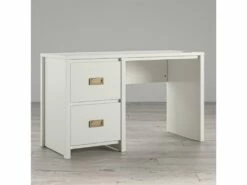 Bureau Caisson Avec 2 Tiroirs En MDF Blanc -DECO Ventes meuble bureau 21580439