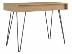 Bureau Avec 1 Tiroir En HDF Nature -DECO Ventes meuble bureau 21580621