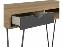 Bureau Avec 1 Tiroir En HDF Nature -DECO Ventes meuble bureau 21580623