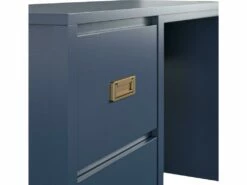 Bureau Caisson 2 Tiroirs En MDF Marine -DECO Ventes meuble bureau 21580659