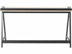 Bureau Cruz Pin NoirNat -DECO Ventes meuble bureau 21581623