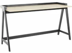 Bureau Cruz Pin NoirNat -DECO Ventes meuble bureau 21581627