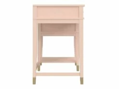 Bureau D'ordinateur Avec Plateau Relevable En MDF Rose -DECO Ventes meuble bureau 21693639