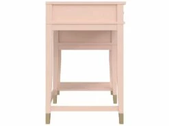 Bureau D'ordinateur Avec Plateau Relevable En MDF Rose -DECO Ventes meuble bureau 21693643