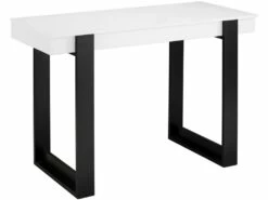 Bureau En Panneaux De Particules Blanc -DECO Ventes meuble bureau 21694107