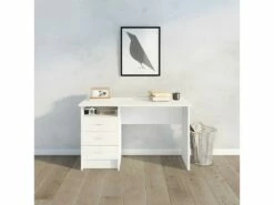 Fula Bureau 3 Tiroirs, Blanc. -DECO Ventes meuble bureau 22084879