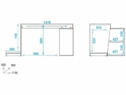 Bureau Gamer D'angle Et Armoirette Support UC 5 Niches Noir -DECO Ventes meuble bureau 22969535
