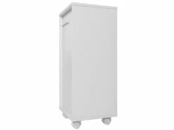 Caisson Roulant De Rangement Blanc 1 Porte H 77 Cm -DECO Ventes meuble bureau 22970301