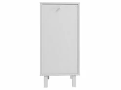 Caisson De Rangement Blanc 1 Porte H 83 Cm -DECO Ventes meuble bureau 22970313