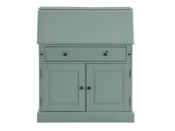 Secrétaire En Pin Et MDF - Coloris : Vert Amande - CLEORE -DECO Ventes meuble bureau 578885