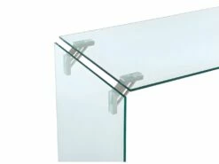 Bureau En Verre Trempé - Transparent - MADRO -DECO Ventes meuble bureau 8560795