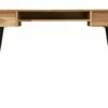 Bureau Table Meuble Travail Informatique à écrire Bois D'acacia Massif 118 Cm 0502113