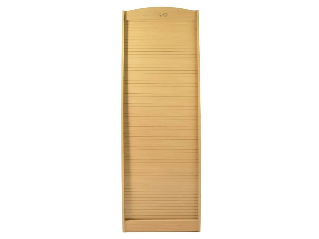 Armoire Informatique Galbée Largeur 60 Cm 5 Niches - Coloris: Hêtre 4 Armoire Informatique Galbée Largeur 60 Cm 5 Niches - Coloris: Hêtre – Image 2