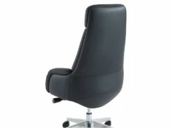 Fauteuil De Direction Professionnel - Cuir Et Simili - Noir - RUIVALA -DECO Ventes siege de bureau 1200221