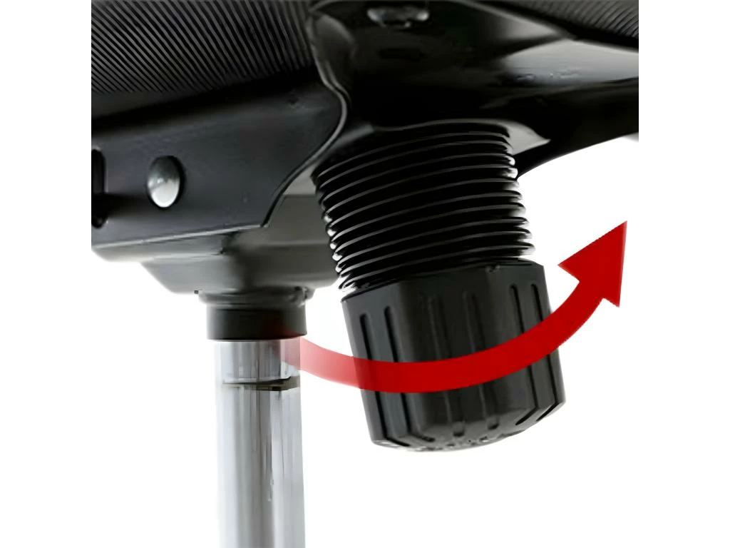 Fauteuil Bureau Chaise Rouge Noir Avec Roues 113/123x57,5x58,5 7 Fauteuil Bureau Chaise Rouge Noir Avec Roues 113/123x57,5x58,5 – Image 5