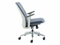 Fauteuil De Bureau Professionnel - Tissu - Gris - HUMIA -DECO Ventes siege de bureau 1623165