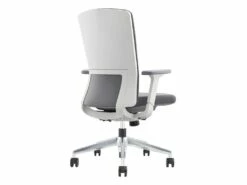 Fauteuil De Bureau Professionnel - Tissu - Gris - HUMIA -DECO Ventes siege de bureau 1623175