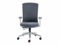 Fauteuil De Bureau Professionnel - Tissu - Gris - HUMIA -DECO Ventes siege de bureau 1623185