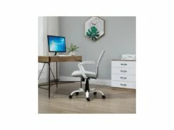 Fauteuil De Bureau SHARON Gris -DECO Ventes siege de bureau 19171813