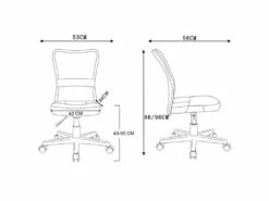 Chaise De Bureau Flo Rose 9 Chaise De Bureau Flo Rose -DECO Ventes siege de bureau 19172149