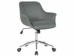 Chaise De Bureau Iris Gris Foncé