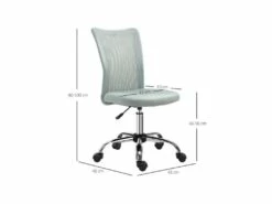 Chaise De Bureau LAMB Grise -DECO Ventes siege de bureau 19172379