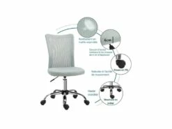 Chaise De Bureau LAMB Grise -DECO Ventes siege de bureau 19172383