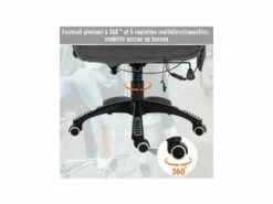 Fauteuil De Bureau Massant Maksym Gris Chiné 18 Fauteuil De Bureau Massant Maksym Gris Chiné -DECO Ventes siege de bureau 19172433