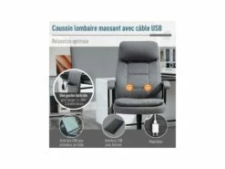 Fauteuil De Bureau Massant STEVE Gris 14 Fauteuil De Bureau Massant STEVE Gris -DECO Ventes siege de bureau 19172477