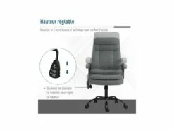 Fauteuil De Bureau Massant STEVE Gris 15 Fauteuil De Bureau Massant STEVE Gris -DECO Ventes siege de bureau 19172479