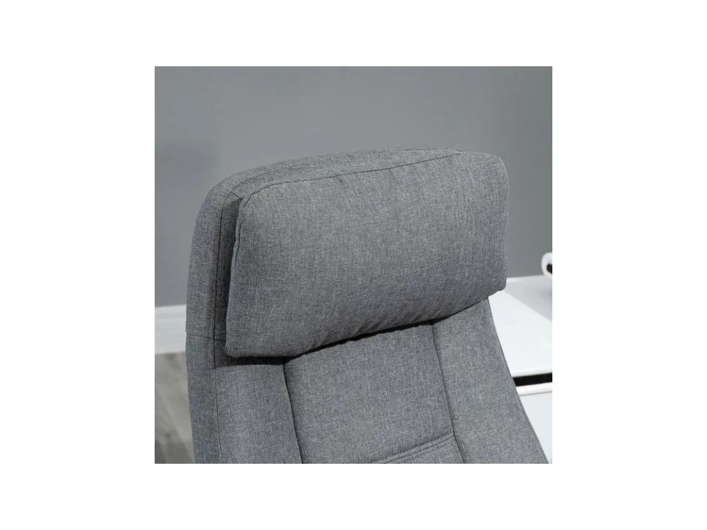 Fauteuil De Bureau Massant STEVE Gris 9 Fauteuil De Bureau Massant STEVE Gris – Image 7