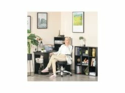 Chaise De Bureau LILOO Noire Et Blanche -DECO Ventes siege de bureau 19172629