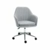 Fauteuil De Bureau BRADY Gris -DECO Ventes siege de bureau 19172695