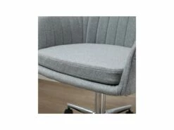 Fauteuil De Bureau BRADY Gris -DECO Ventes siege de bureau 19172701