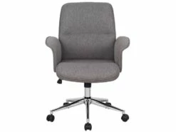 Chaise De Bureau Jary Grise Chiné -DECO Ventes siege de bureau 19172753