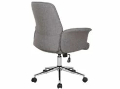 Chaise De Bureau Jary Grise Chiné -DECO Ventes siege de bureau 19172757