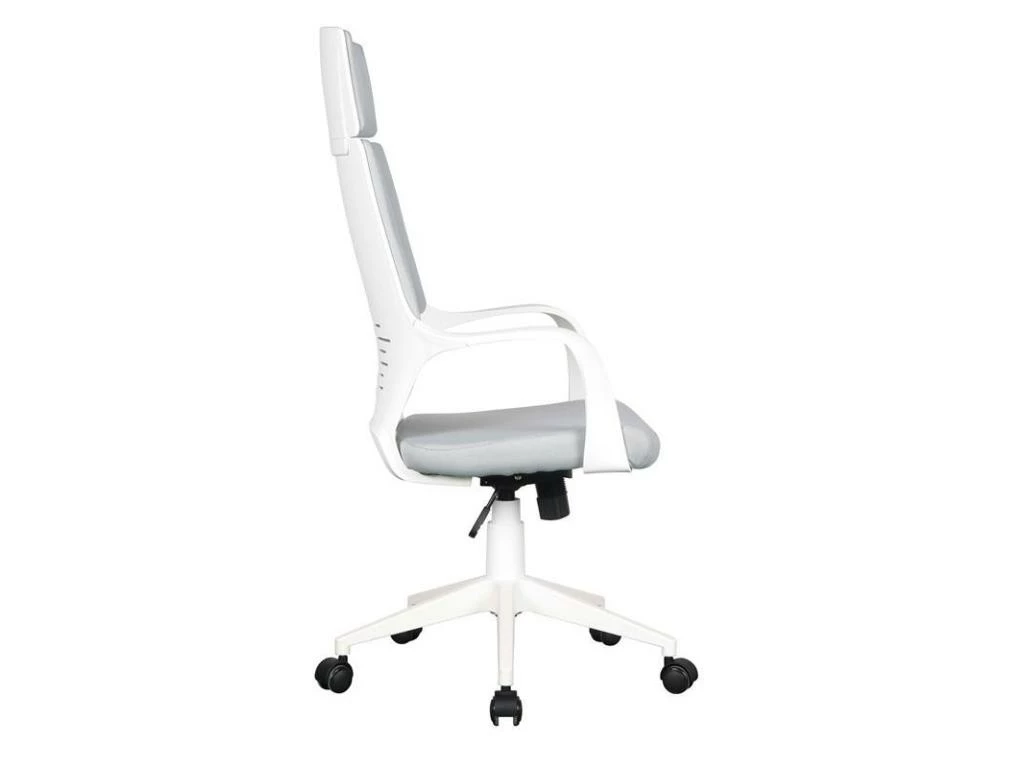 Chaise De Bureau Moderna Tissu Grise/Blanche 5 Chaise De Bureau Moderna Tissu Grise/Blanche – Image 3