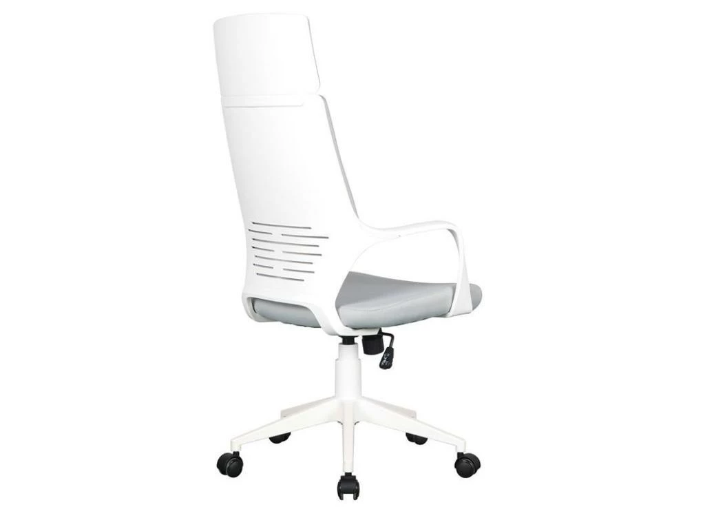 Chaise De Bureau Moderna Tissu Grise/Blanche 7 Chaise De Bureau Moderna Tissu Grise/Blanche – Image 5