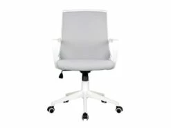 Chaise De Bureau Style Tissu Grise/blanche 10 Chaise De Bureau Style Tissu Grise/blanche -DECO Ventes siege de bureau 19172825