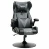 Fauteuil Gaming Réglable BRUCE Gris Et Noir -DECO Ventes siege de bureau 19172955