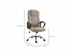 Fauteuil De Bureau RAPHY Beige -DECO Ventes siege de bureau 19172987