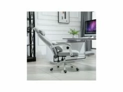 Fauteuil De Bureau MANAGER Lin Gris -DECO Ventes siege de bureau 19173057