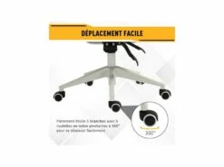 Fauteuil De Bureau MANAGER Lin Gris -DECO Ventes siege de bureau 19173061