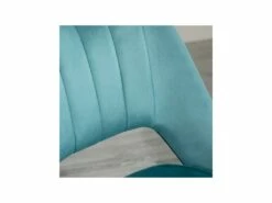 Chaise De Bureau Design VALERIA Bleu Canard -DECO Ventes siege de bureau 19173159