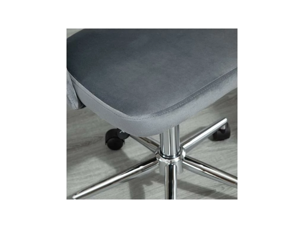 Chaise De Bureau Design ALICE Grise 10 Chaise De Bureau Design ALICE Grise – Image 8