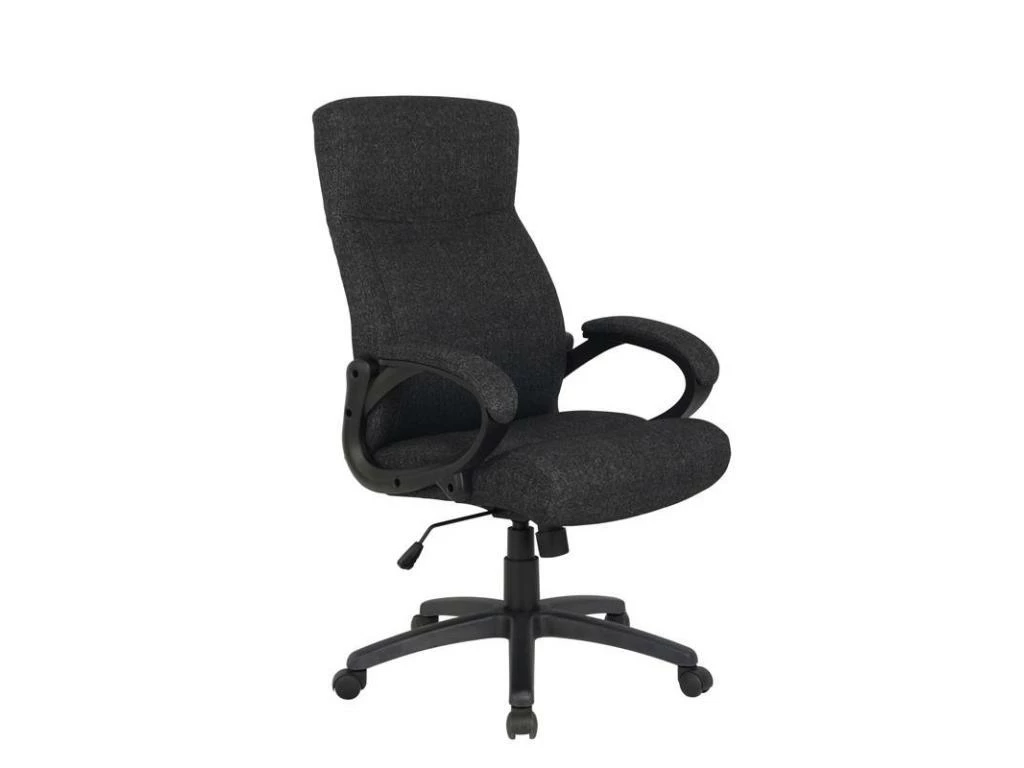 Chaise De Bureau Paras Tissu Noire 3 Chaise De Bureau Paras Tissu Noire