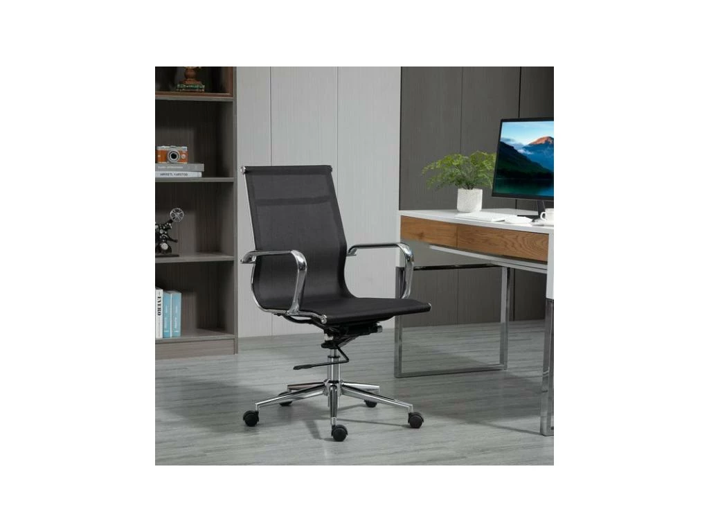 Fauteuil De Bureau HERALD Noir 4 Fauteuil De Bureau HERALD Noir – Image 2