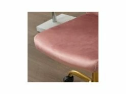 Chaise De Bureau EMILY Rose Poudré -DECO Ventes siege de bureau 19173883